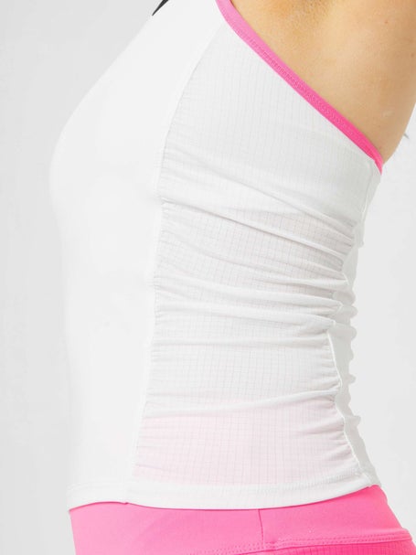 Lucky in Love Womens Prep Above It Crop Tank