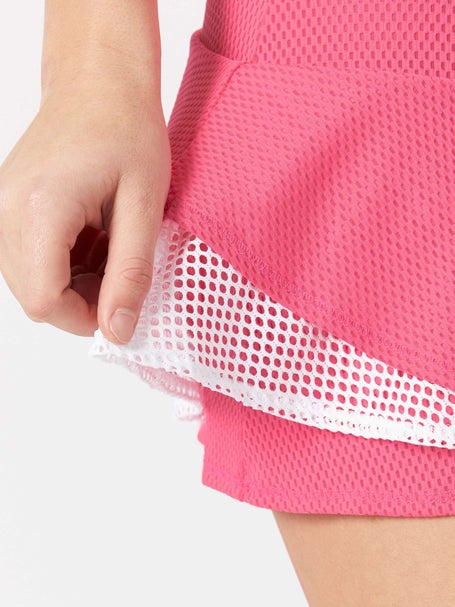 Lucky in Love Womens Palm Island Multilayer Flip Skirt