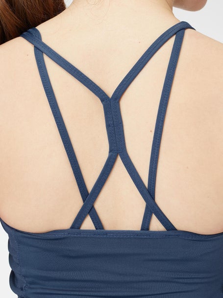 Lucky in Love Womens Palms Ruche Tank