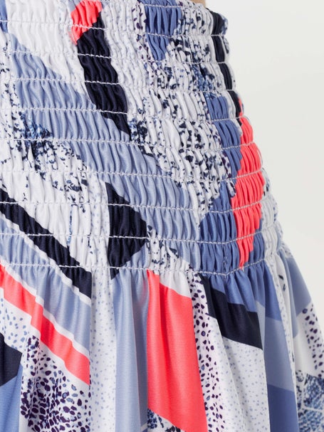 Lucky in Love Womens Snake Rattle Long Smocked Skirt