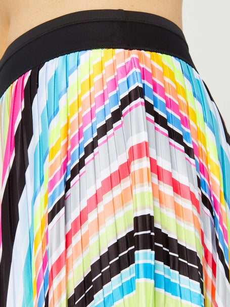 Lucky in Love Womens Spectrum Pleat Skirt