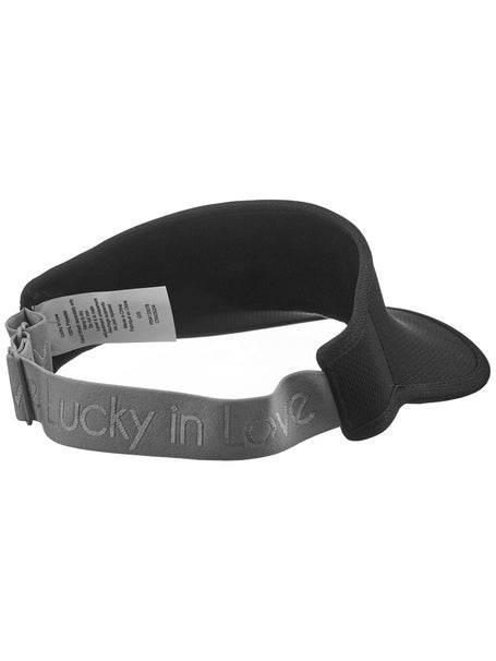 Lucky In Love Stretch Visor - Black