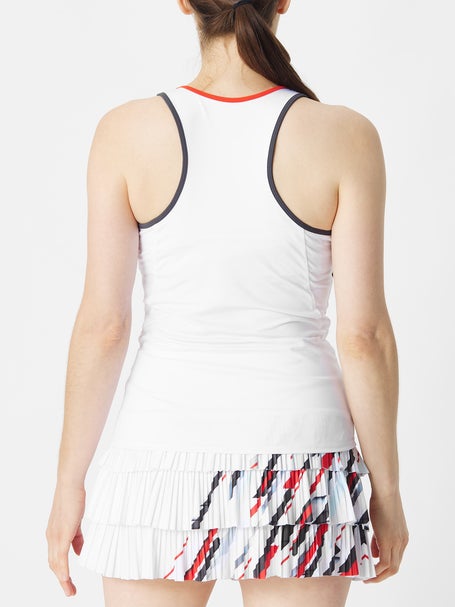 Lucky in Love Womens Tech It Out Baseline Tank