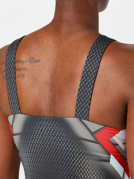 Lucky in Love Womens Tech It Out Tank