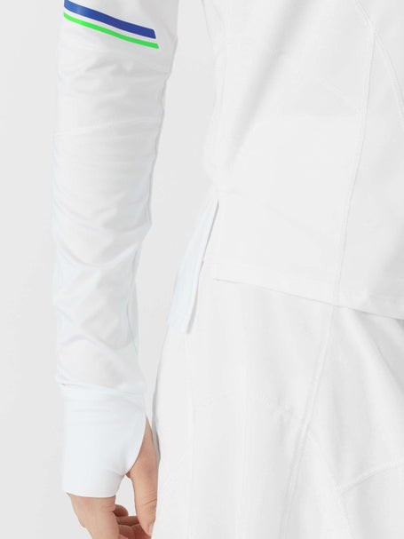 Lucky in Love Womens Tech Performance Swoop LS