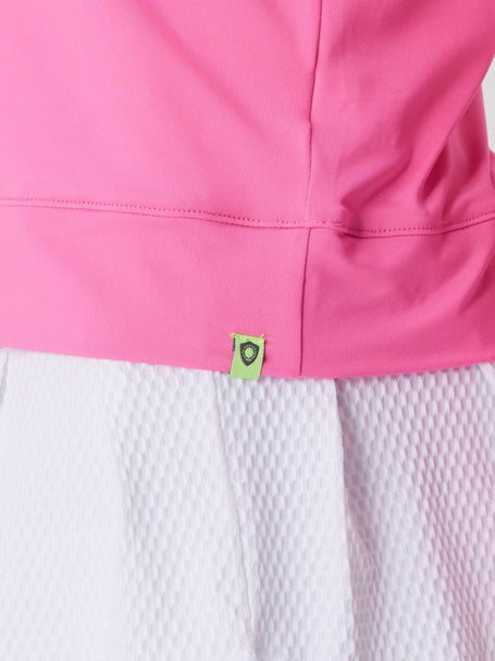 Lucky in Love Womens L-UV Hype LS Top - Pink