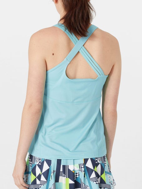 Lucky in Love Womens Urbana Triple Strap Tank