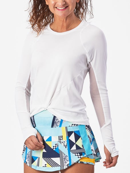 Lucky in Love Womens Wrap It Up Long Sleeve Top