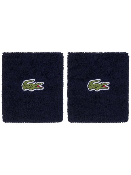 Lacoste Mens Fall Doublewide Wristband  - Navy