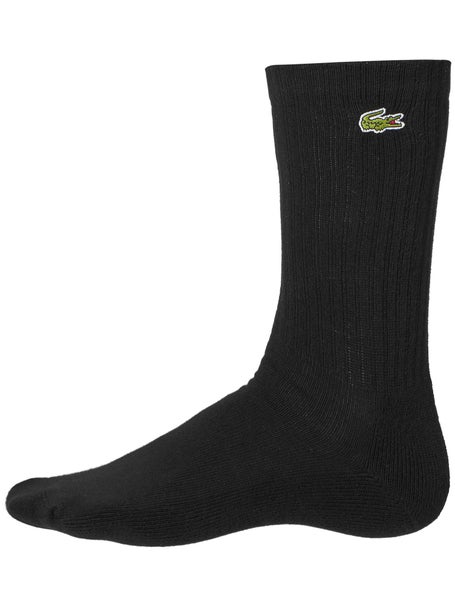 Lacoste Mens Fall 3-Pack Crew Classic Socks