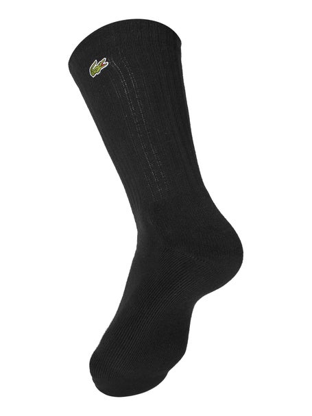 Lacoste Mens Fall 3-Pack Crew Classic Socks