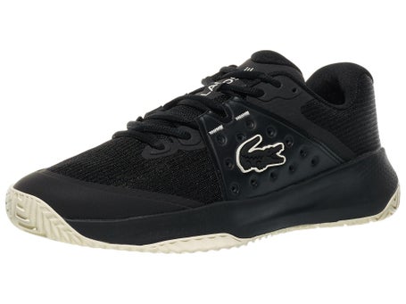 Lacoste Power Serve Black/Black Mens Shoes