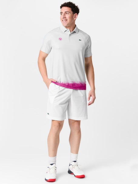 Lacoste Mens Roland Garros Medvedev On-Court Mesh Polo