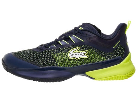 Lacoste AG-LT Ultra DM Clay Navy/Yellow Mens Shoes