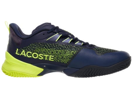 Lacoste AG-LT Ultra DM Clay Navy/Yellow Mens Shoes