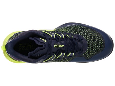 Lacoste AG-LT Ultra DM Clay Navy/Yellow Mens Shoes