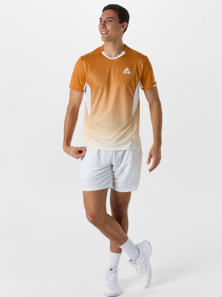 Le Coq Sportif Mens Fall Tournament Top - Orange