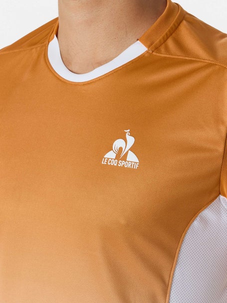 Le Coq Sportif Mens Fall Tournament Top - Orange