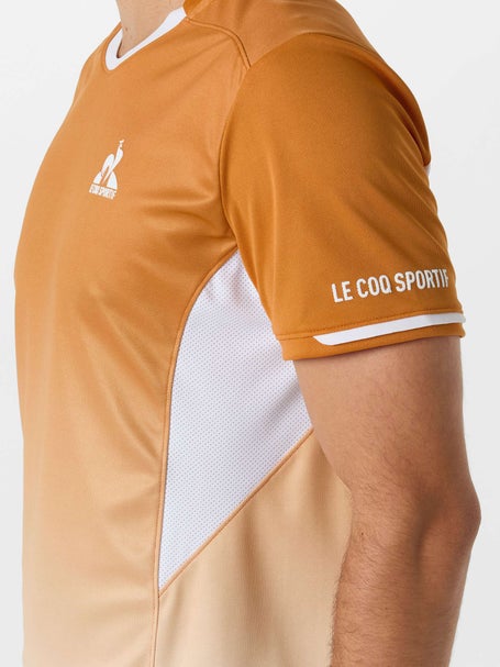 Le Coq Sportif Mens Fall Tournament Top - Orange