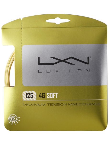 Luxilon 4G Soft 16/1.25 String