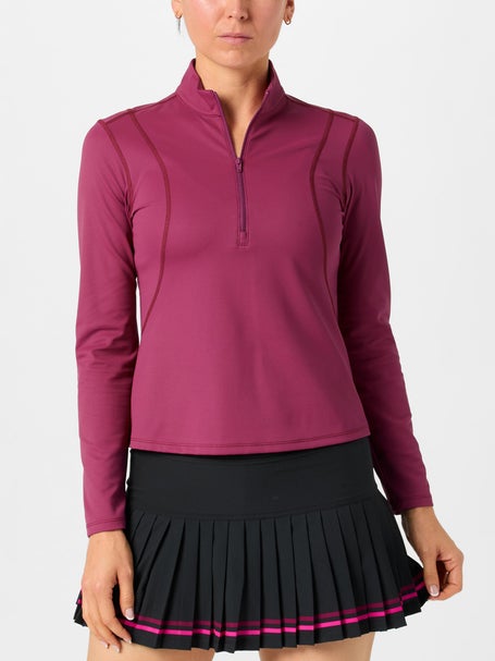 LIJA Womens Holiday Nolan Half Zip