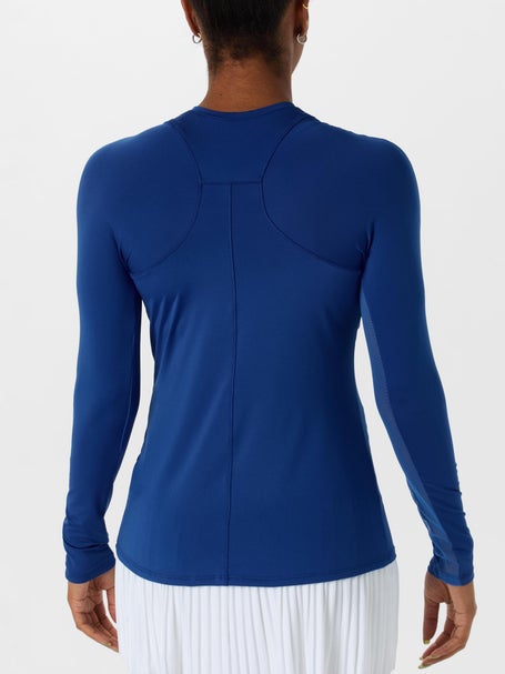 Lucky In Love Womens L-UV Breeze Long Sleeve - Blue