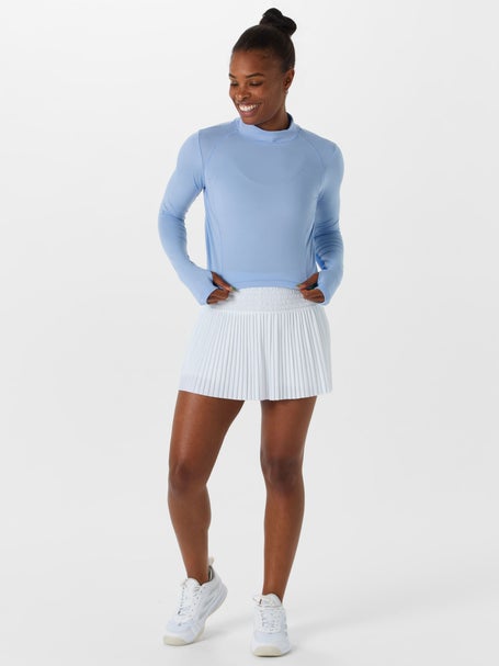 Lucky in Love Womens L-UV Mock Long Sleeve - Powder