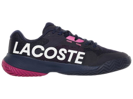 Lacoste Power Serve Navy/Pink Womens Shoes