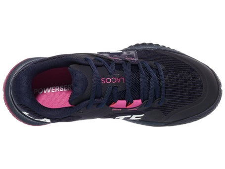 Lacoste Power Serve Navy/Pink Womens Shoes