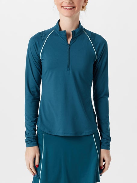 LIJA Womens Shine Flow Quarter Zip