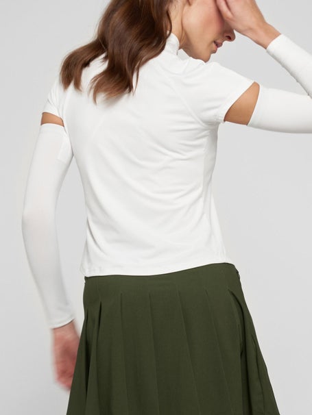 LIJA Womens Titan UV Arm Sleeve - White