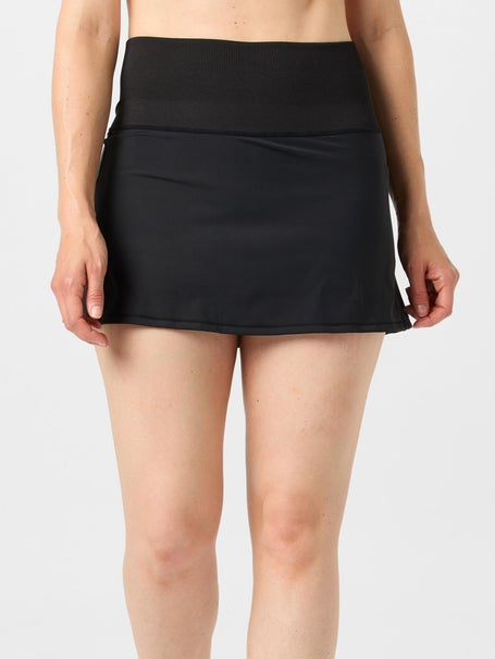 Lucky in Love Womens Baseline Skirt - Black