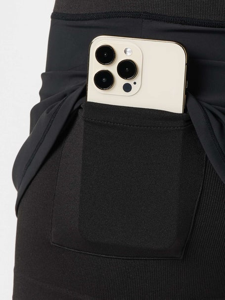 Lucky in Love Womens Baseline Skirt - Black