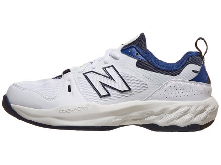 New Balance MC 1007 4E White/Navy Mens Shoes