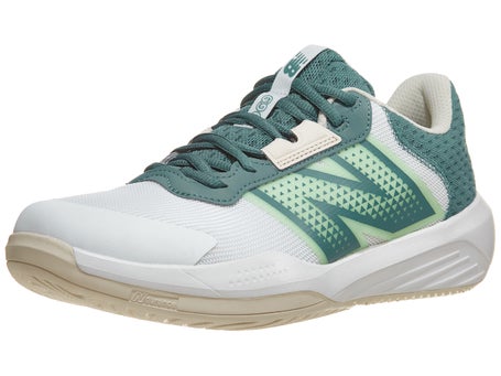 New Balance MC 696v6 D White/Green Mens Shoes