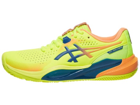 Asics Challenger 15 Padel Yellow/Blue Mens Shoes