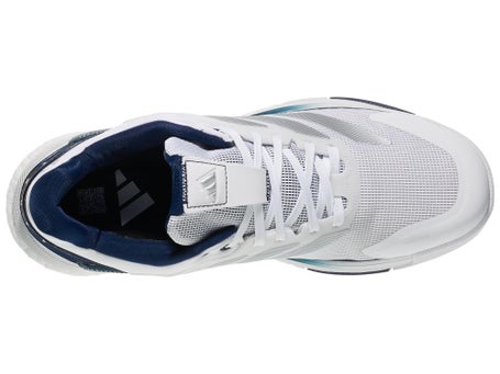 adidas CrazyQuick Boost Padel White/Blue Mens Shoes