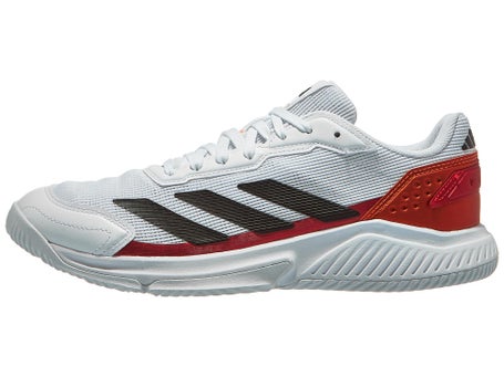 adidas CourtQuick Padel Wh/Black/Orange Mens Shoes
