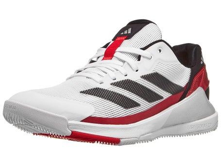adidas CrazyQuick LS Padel Wh/Bk/Red Mens Shoes