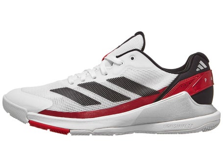 adidas CrazyQuick LS Padel Wh/Bk/Red Mens Shoes