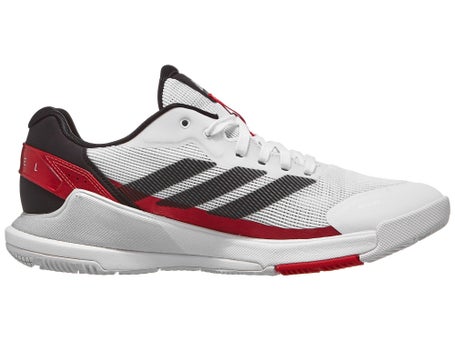 adidas CrazyQuick LS Padel Wh/Bk/Red Mens Shoes