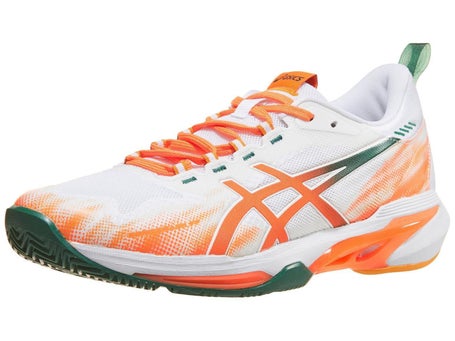 Asics Sonicsmash FF Padel White/Orange Mens Shoes