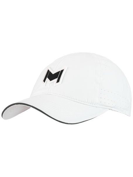Mouratoglou Apparel Mens Core Tennis Hat - White