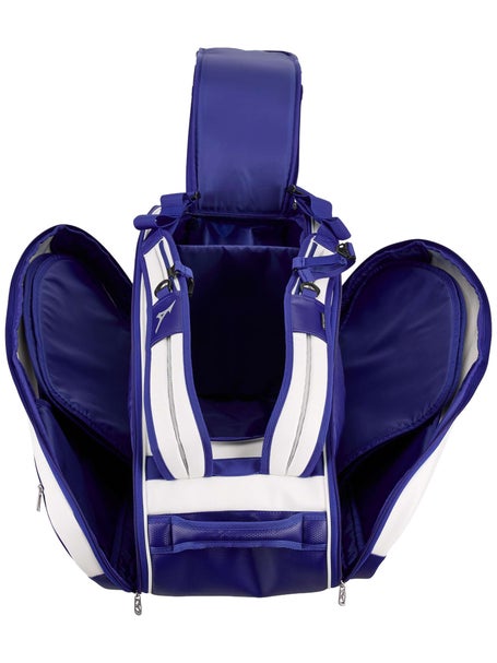 Mizuno Tour Staff 10 Pack Racquet Bag White/Blue
