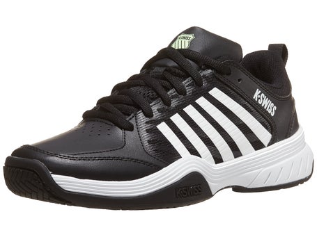 KSwiss Court Express 2 Black/White/Neon Mens Shoes