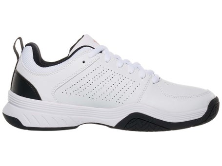 KSwiss Court Express 2 White/Black/Red Mens Shoes