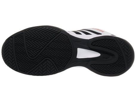 KSwiss Court Express 2 White/Black/Red Mens Shoes