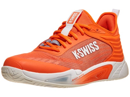 KSwiss Hypercourt Pinnacle Orange/White Mens Shoes