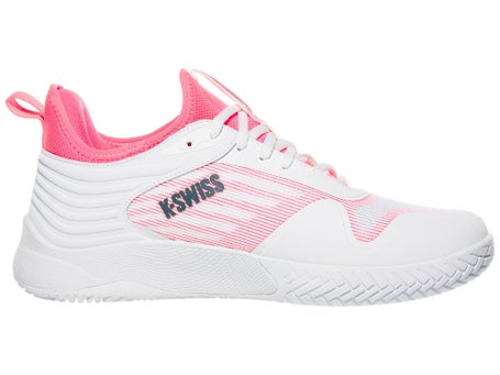 KSwiss Hypercourt Pinnacle White/Pink Mens Shoes