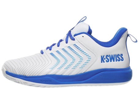 KSwiss Ultrashot Light White/Dazzling Blue Mens Shoes
